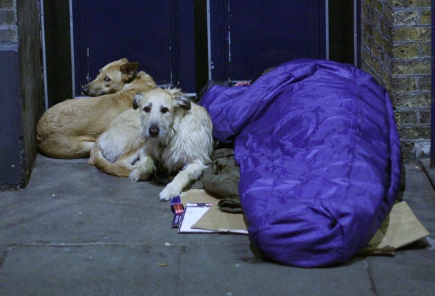 The NHS has previously reported an increase in A&E admissions of rough sleepers with addiction problems