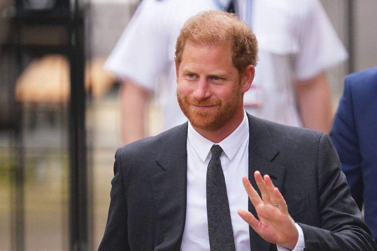 Prince Harry at the High Court