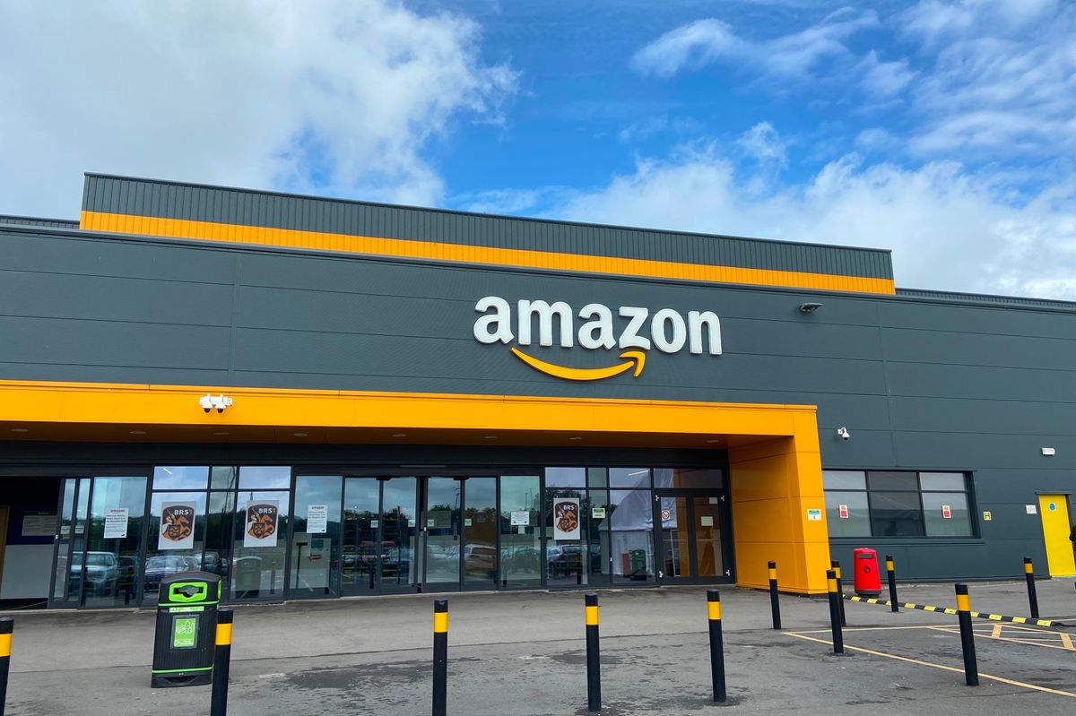 Amazon's warehouse in Avonmouth