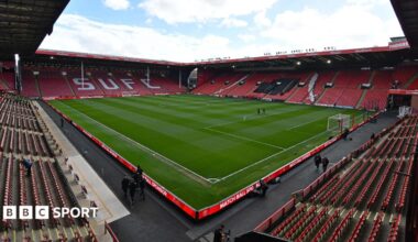 General view of Sheffield United's Bramall Lane home