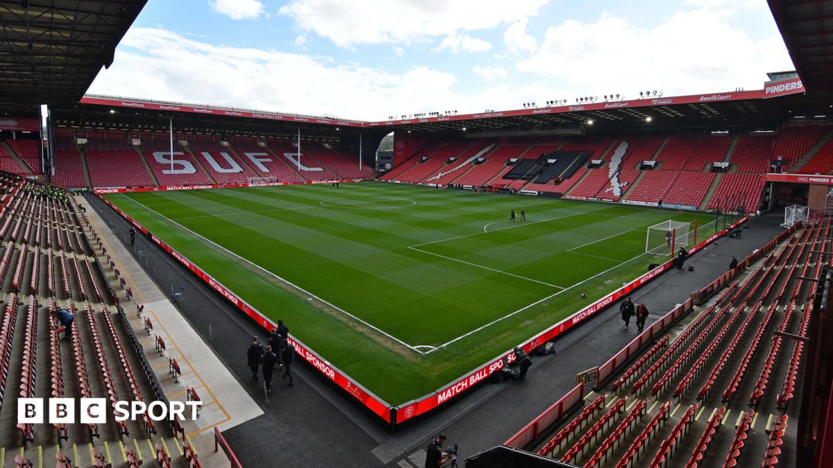 General view of Sheffield United's Bramall Lane home