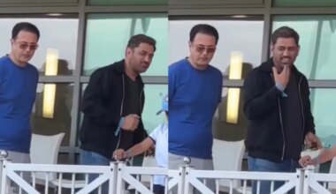 'I Am Old, I Can Barely Walk': Internet Decodes MS Dhoni's Gesture During 3rd India vs England T20I