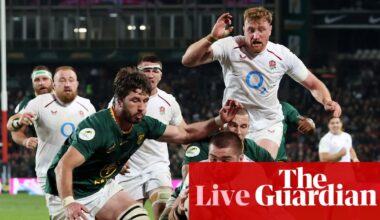 South Africa v England: Nations Championship rugby union – live | Nations Championship