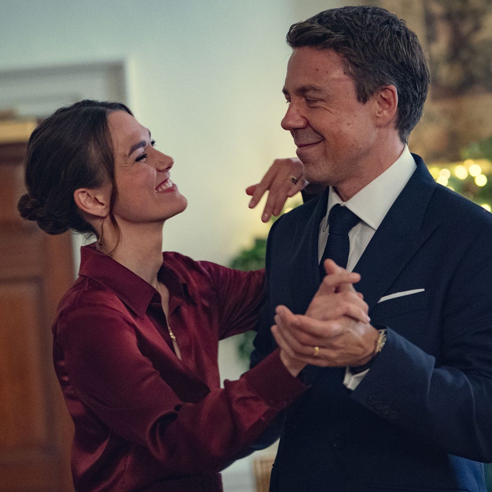 couple dancing together at a festive event