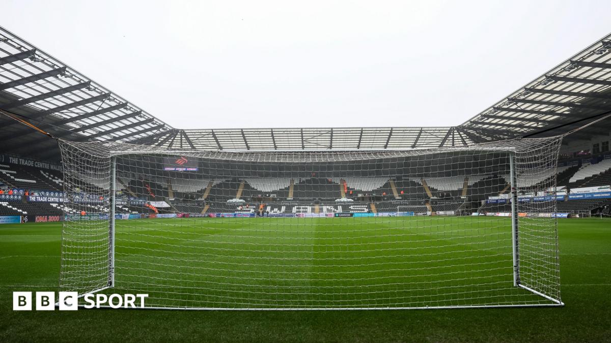A general view of Swansea.com Stadium