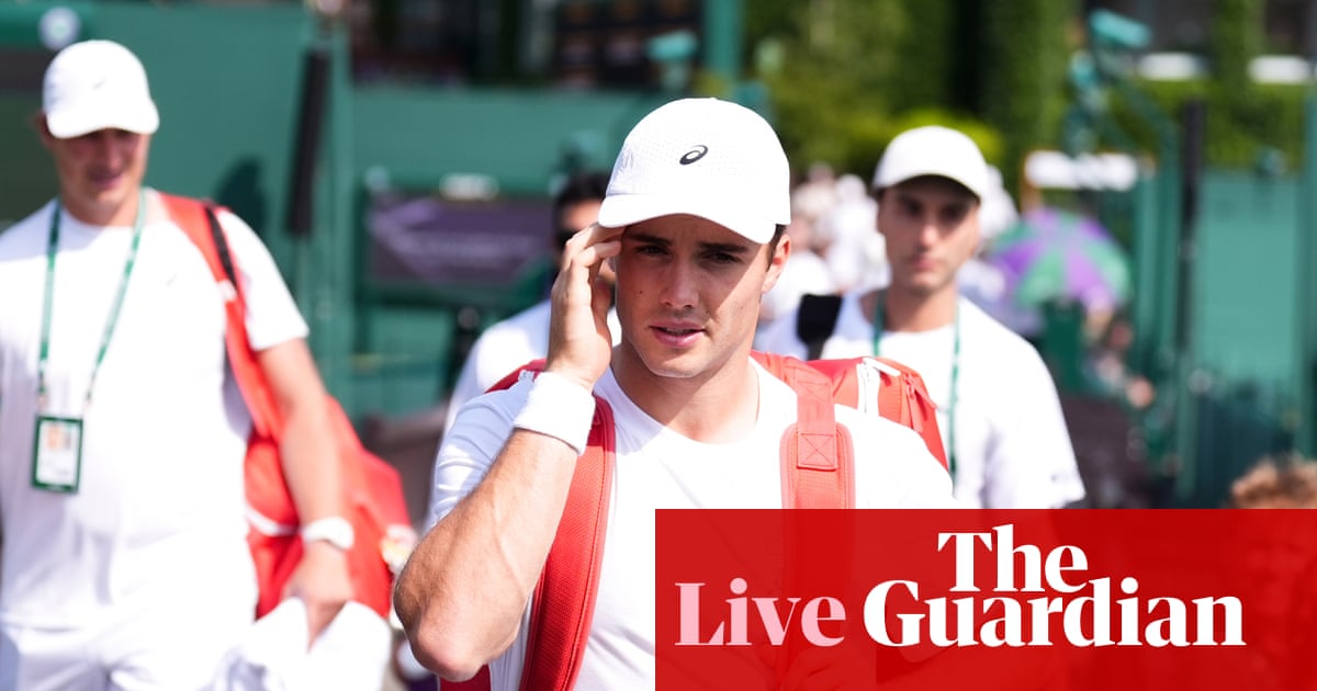 Wimbledon 2026 semi-finals: Arthur Fery v Alexander Zverev, Jannik Sinner v Novak Djokovic – live | Wimbledon 2026