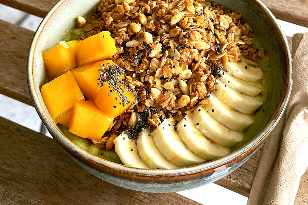 The Mean Green Smoothie Bowl. — Picture courtesy of Ruits Juices