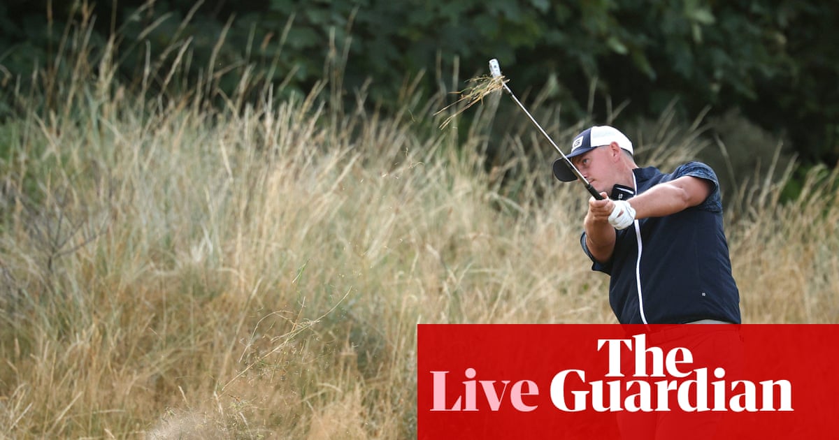 The Open 2026: golf updates from day one at Royal Birkdale – live | The Open