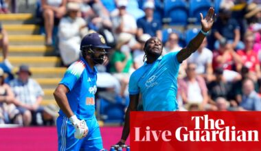 England v India: second men’s one-day cricket international – live | Cricket