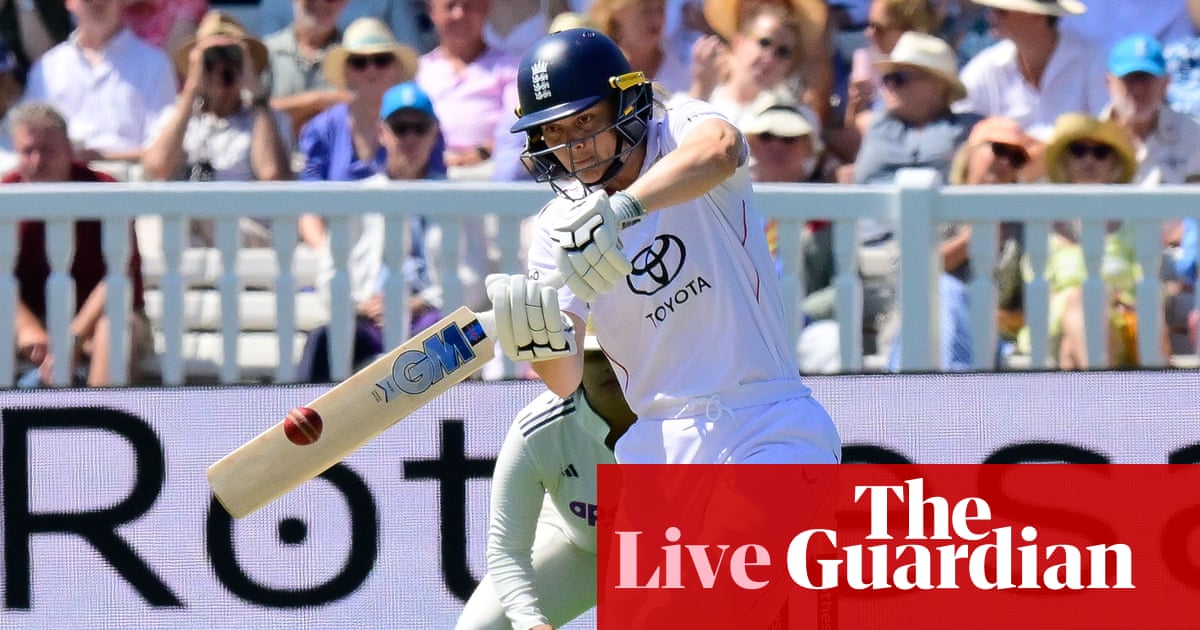 England v India: women’s Test, day two updates – live | Cricket