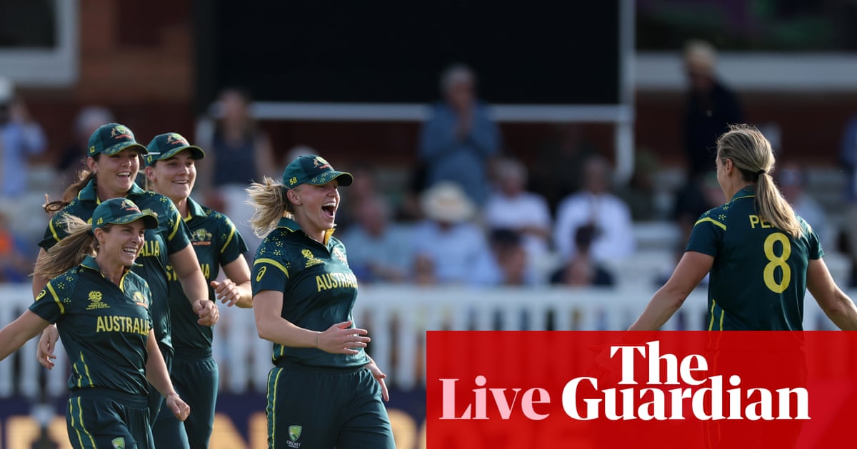 Australia win Women’s T20 Cricket World Cup after seven-wicket victory over England – live | Women's T20 World Cup 2026