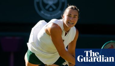 Sabalenka shows off growth on grass to dominate Ostapenko at Wimbledon | Wimbledon 2026