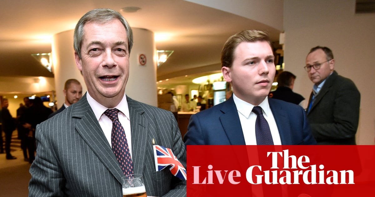 Labour asks Electoral Commission to investigate claims Farage broke electoral law by not disclosing gifts – UK politics live | Politics