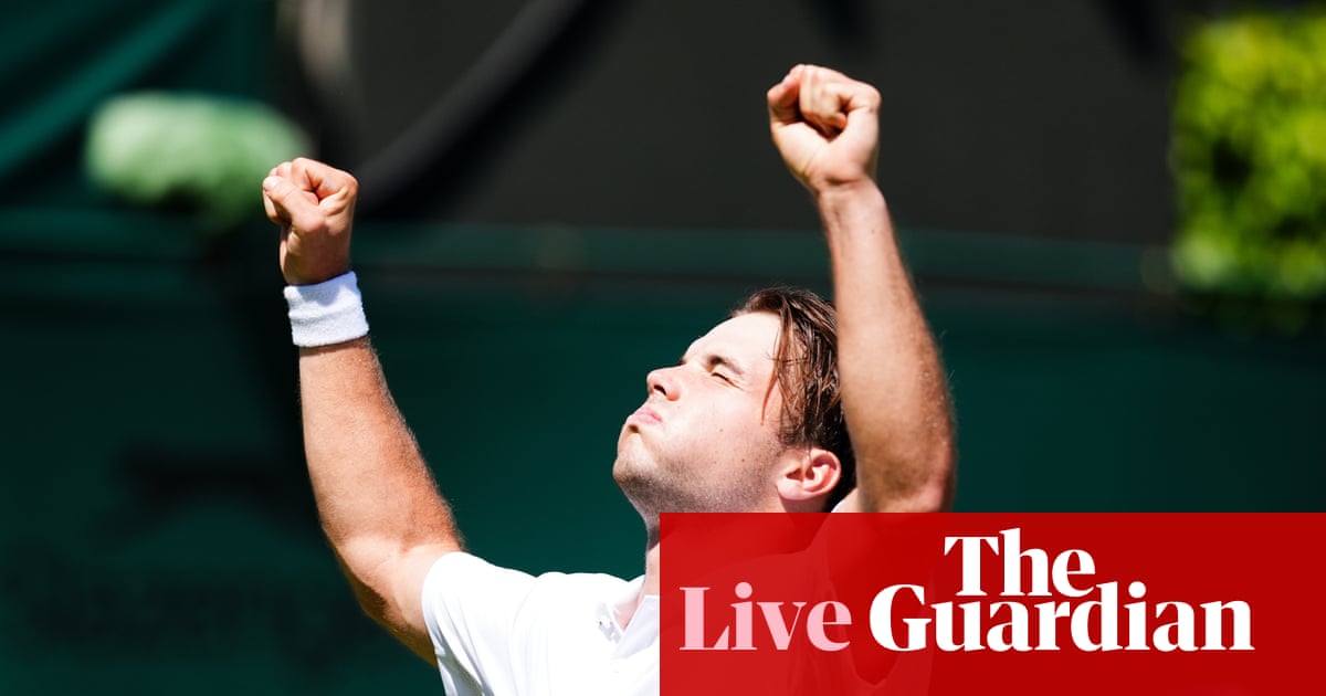 Wimbledon 2026: Britain’s Fery into third round; Keys sinks Swan; Swiatek v Pliskova – live | Wimbledon 2026