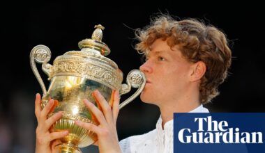 Jannik Sinner powers past Alexander Zverev in four sets to retain Wimbledon title | Wimbledon 2026