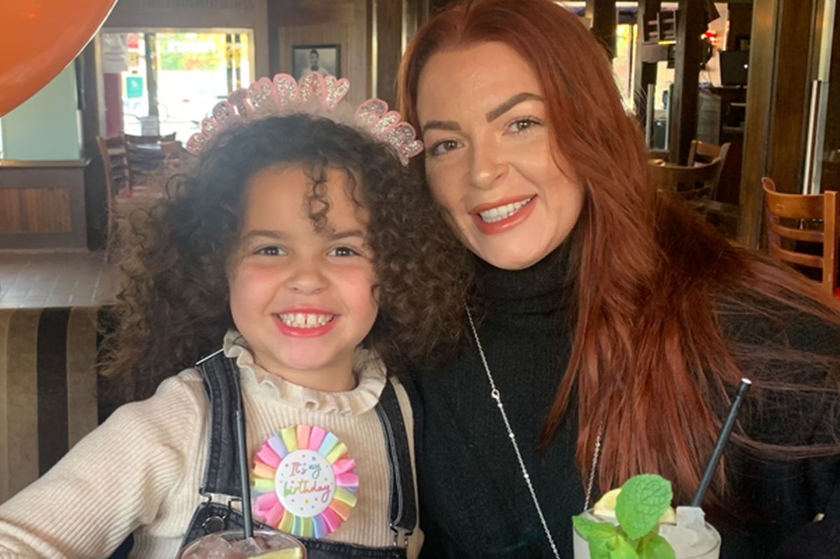 Tamelia and her mum Cheryl