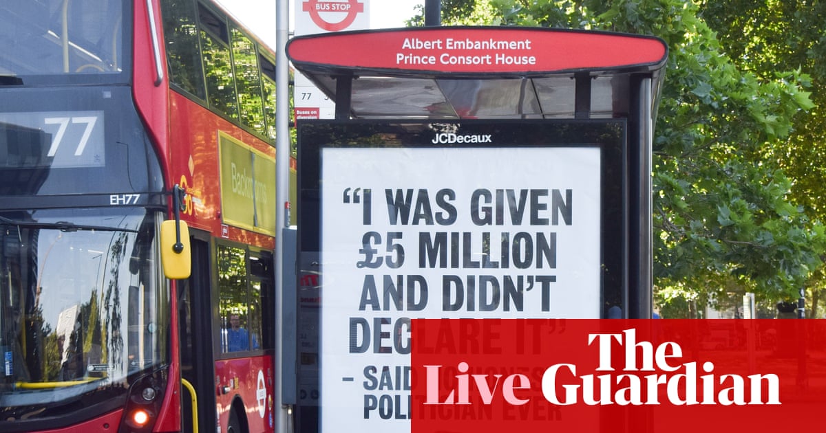 More than half of voters view Nigel Farage and Reform UK as ‘very sleazy’ – UK politics live | Politics