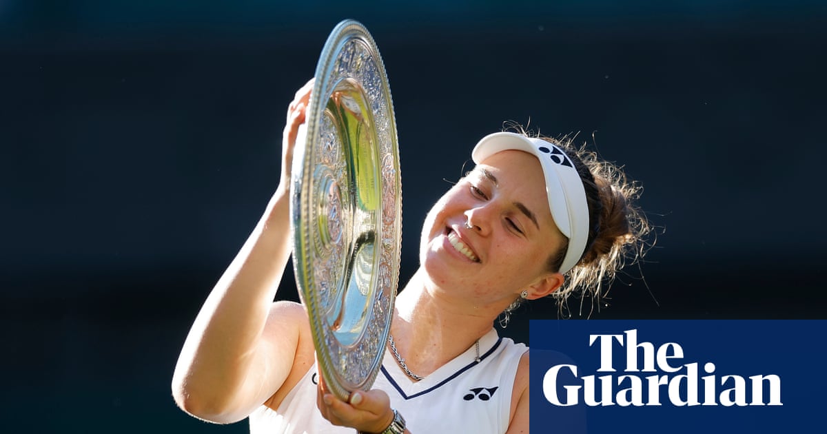 ‘I want to make a difference’: Noskova looks forward to life after Wimbledon triumph | Wimbledon 2026