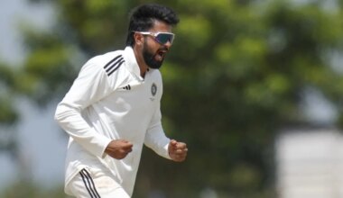 Saransh Jain gets maiden India call-up for Test series in Sri Lanka