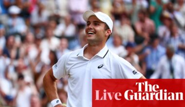 Wimbledon 2026: Fery stuns Dimitrov to reach last eight; Lehecka v Zverev – live | Wimbledon 2026