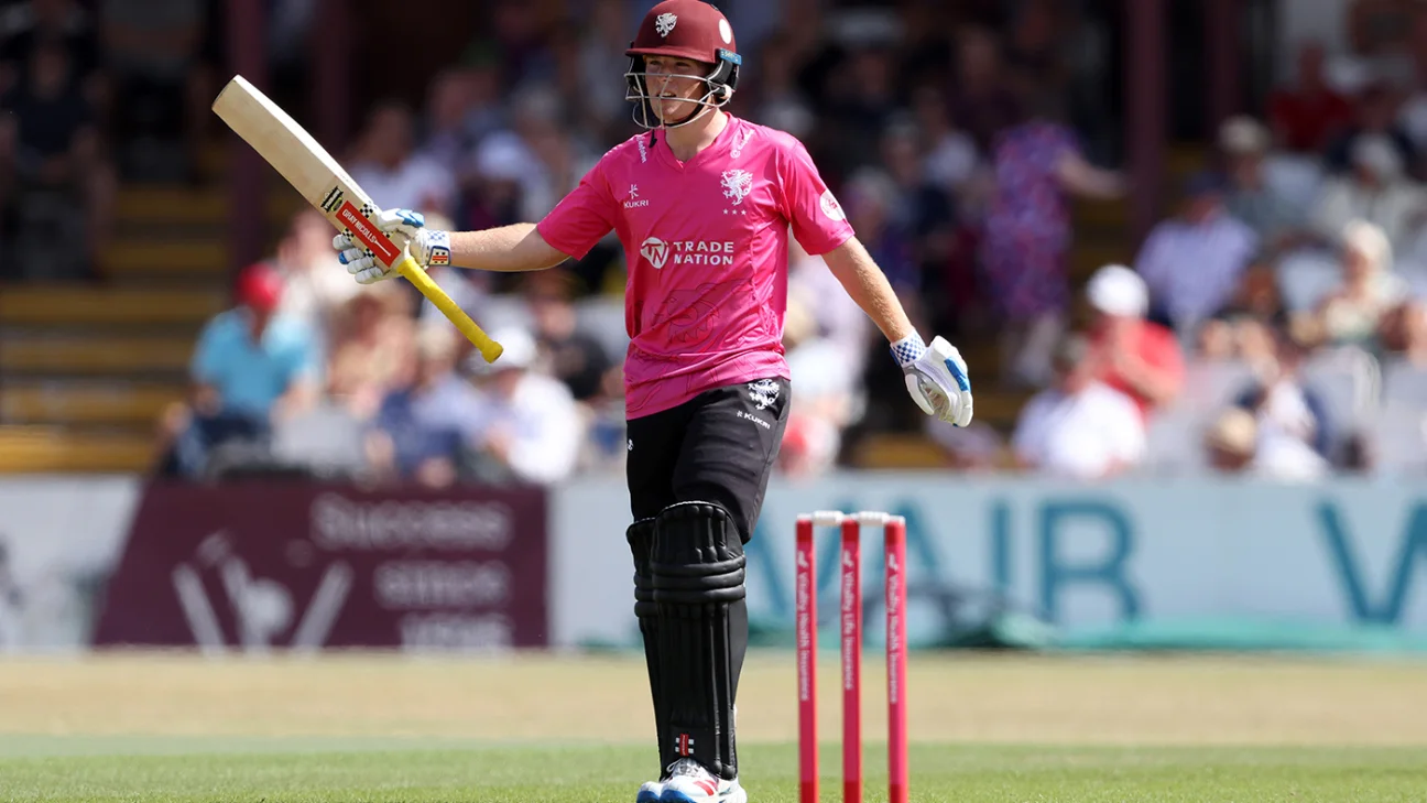 Thomas Rew fifty sets up Somerset as Northants suffer first loss - Cricinfo