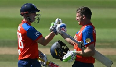 Was Jos Buttler and Harry Brook's 233-run partnership against India a T20I record? - Ask Steven