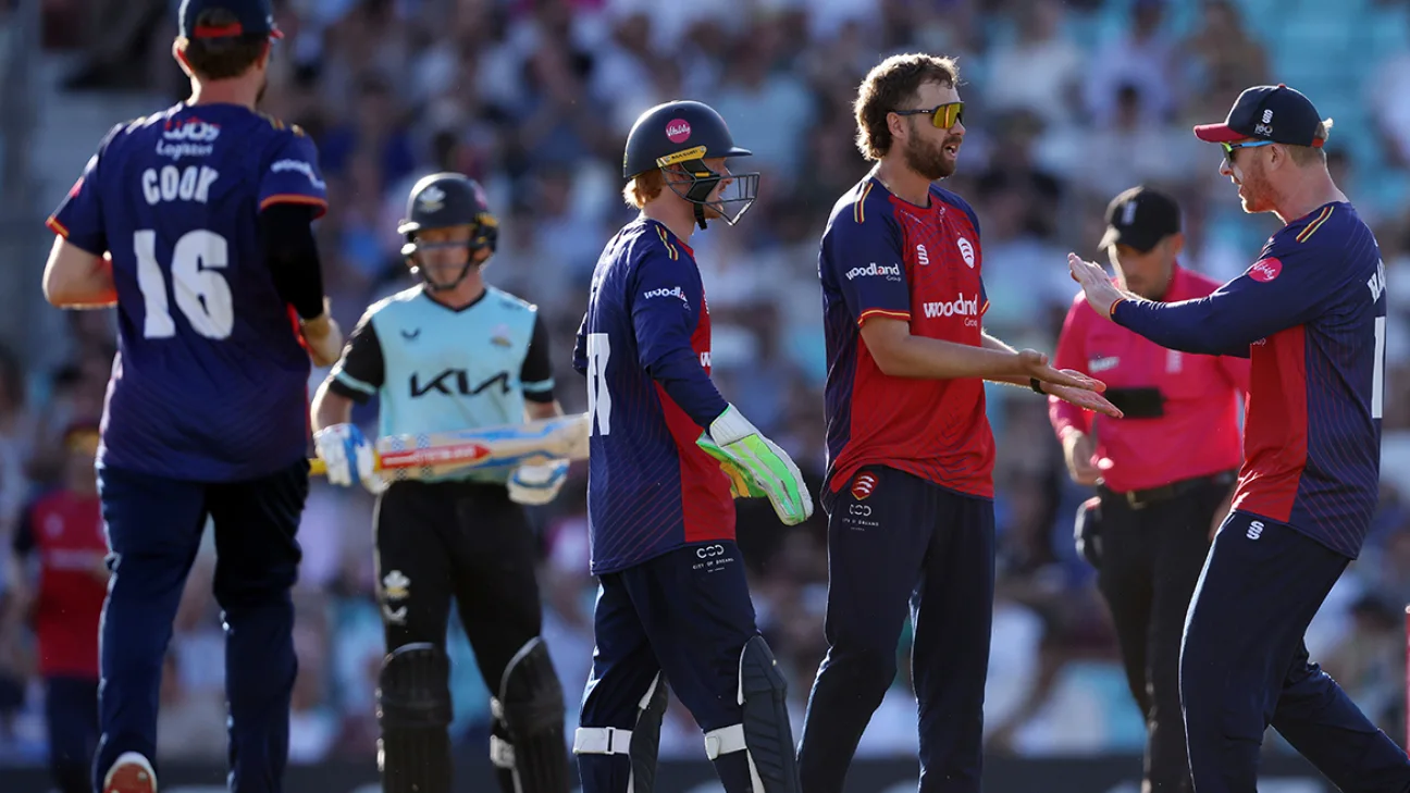 Vitality Blast Men 2026, SUR vs ESS South Group Match Report, July 12, 2026