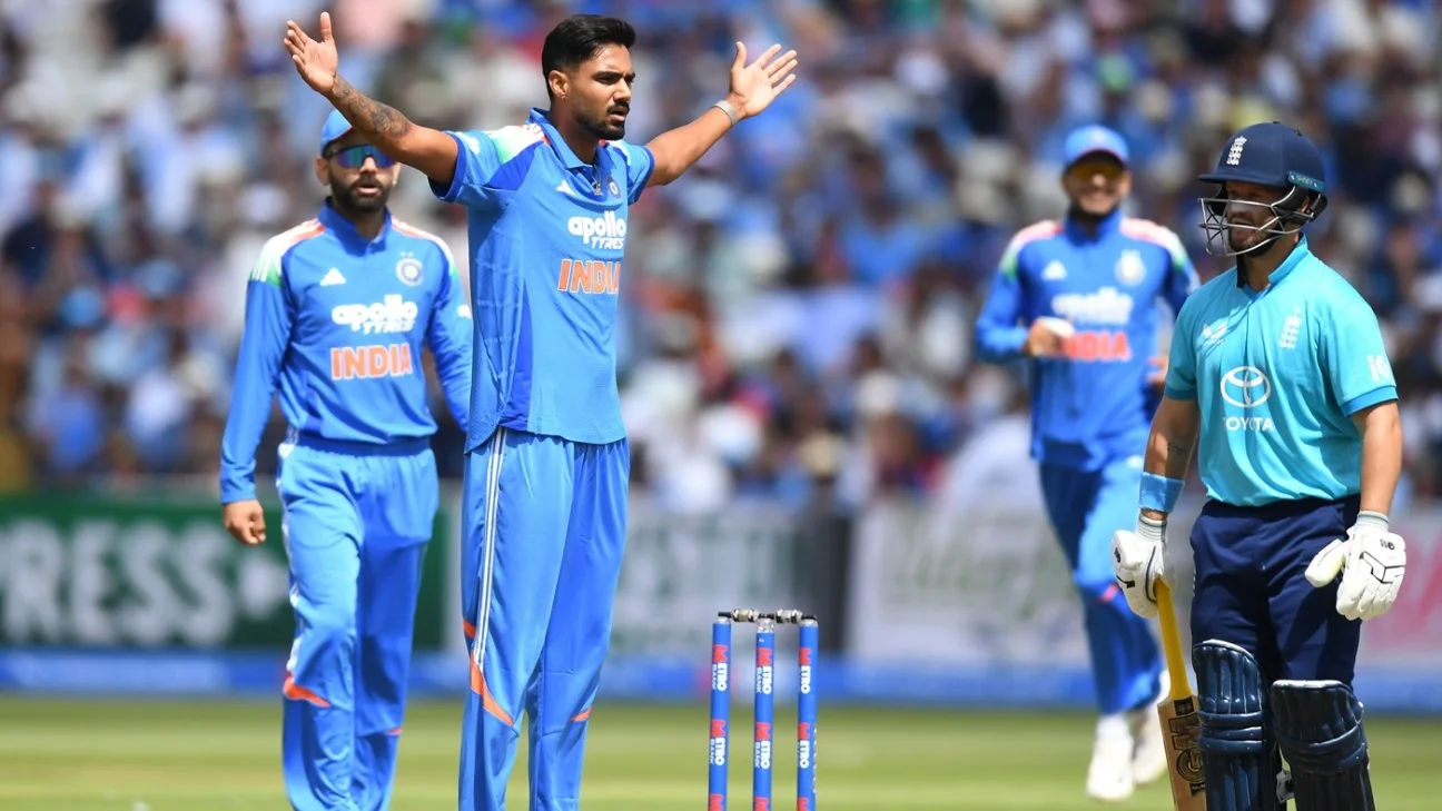 Eng vs Ind 2026 - Gurnoor Brar warned for breaching level one of ICC Code of Conduct