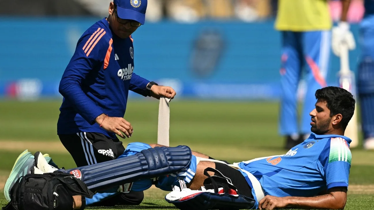 Eng vs Ind - 3rd ODI - Washington Sundar out of India third ODI against England
