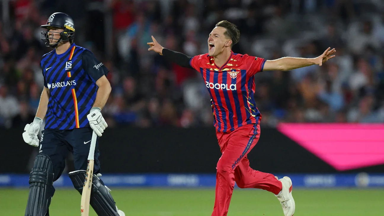 Fast-learning Sonny Baker shows another side to his game for Manchester Super Giants