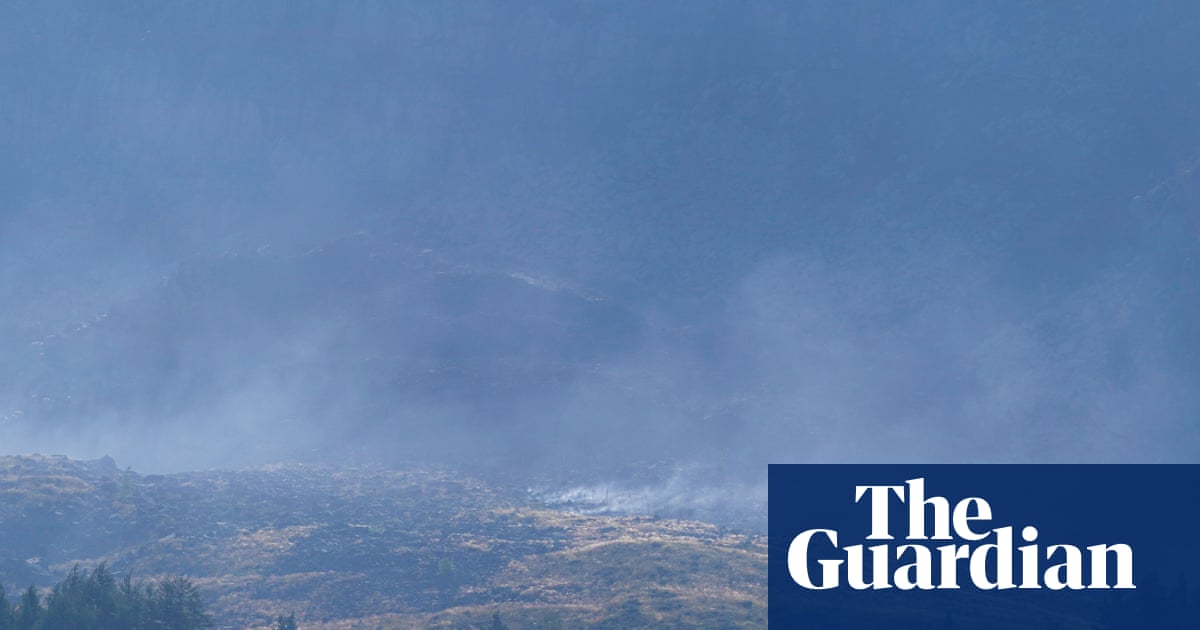 Woman charged with aggravated arson over moorland fire in Greater Manchester | UK news