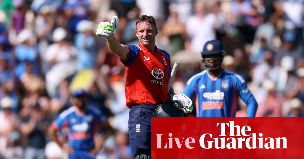 England v India: fifth men’s T20 international – live | Cricket