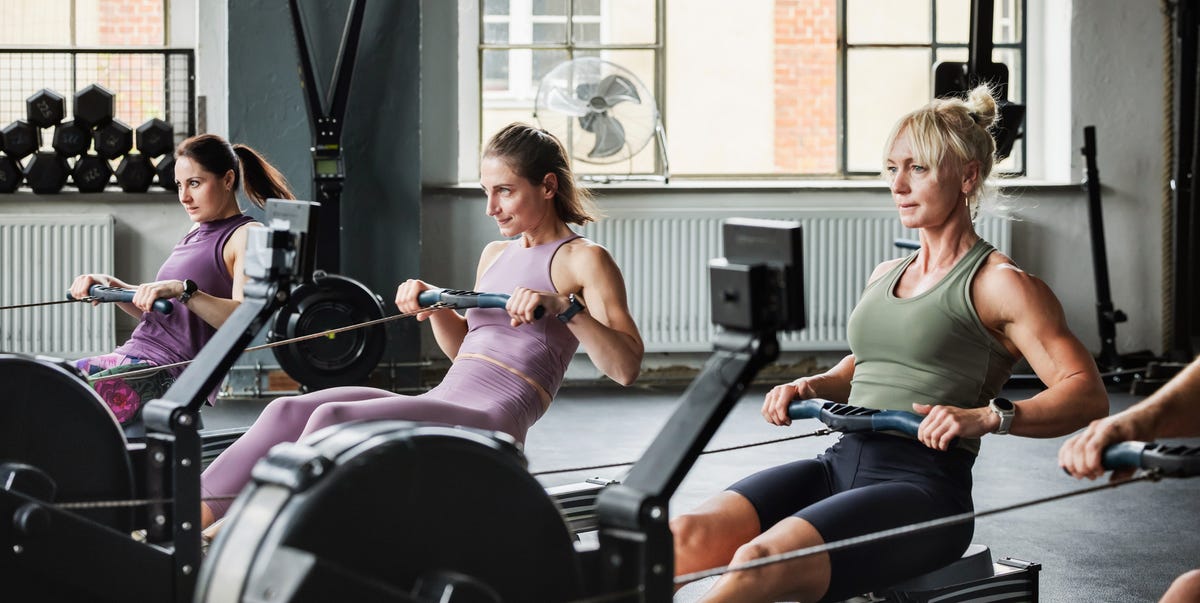 The 500m rowing target women in their 40s should aim for – and 4 ways to get fit enough to beat it