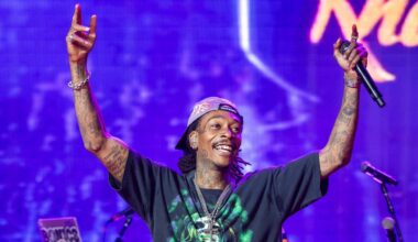 ‘Running community: I’m part of you now.’ Rapper Wiz Khalifa went on holiday and now he’s hooked on running