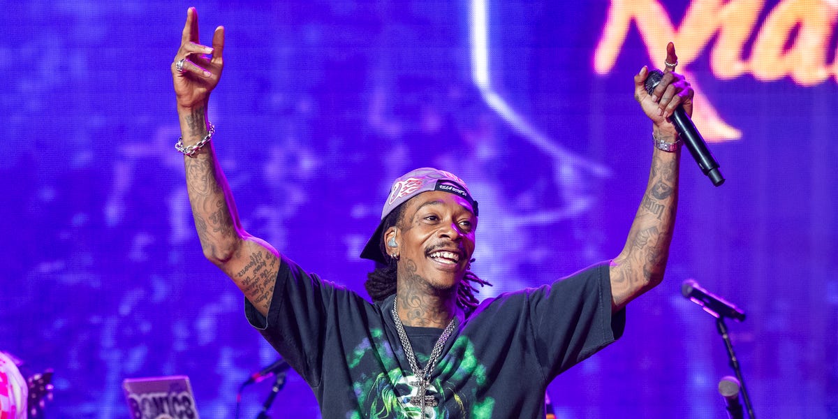 ‘Running community: I’m part of you now.’ Rapper Wiz Khalifa went on holiday and now he’s hooked on running