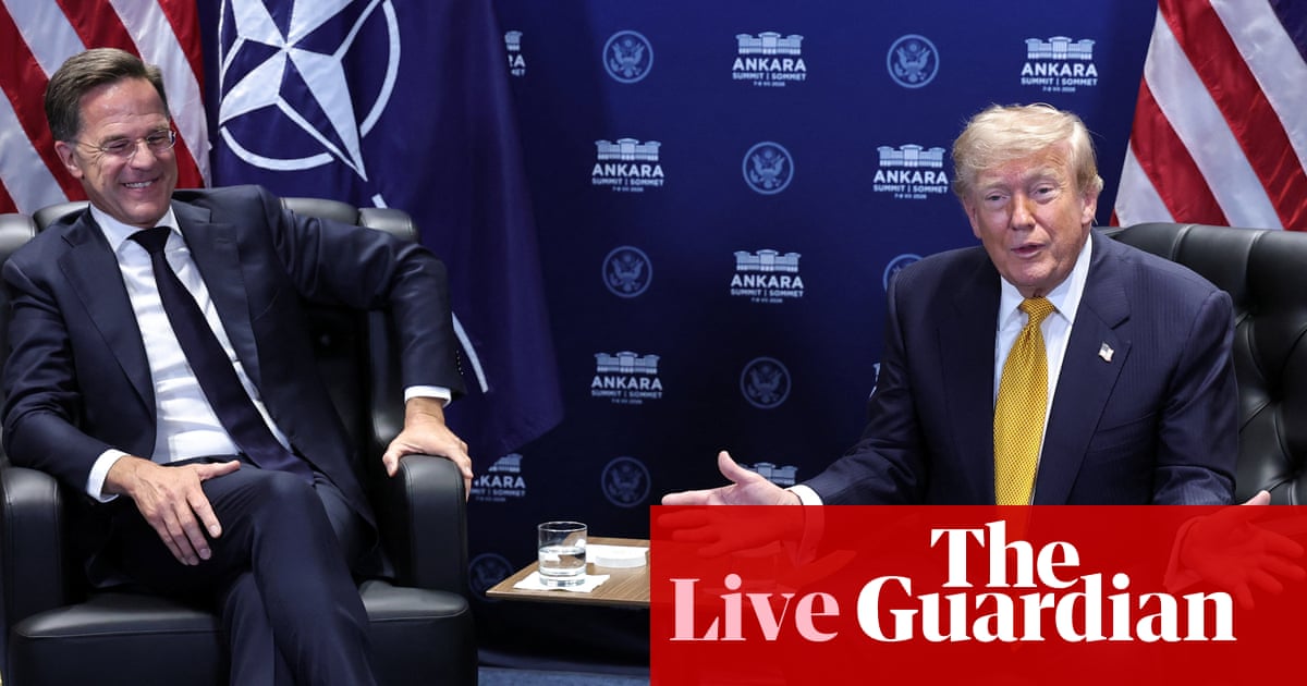 Greenland ‘is very important for US, but not important for Denmark’, Trump says at Nato meeting – Europe live | World news