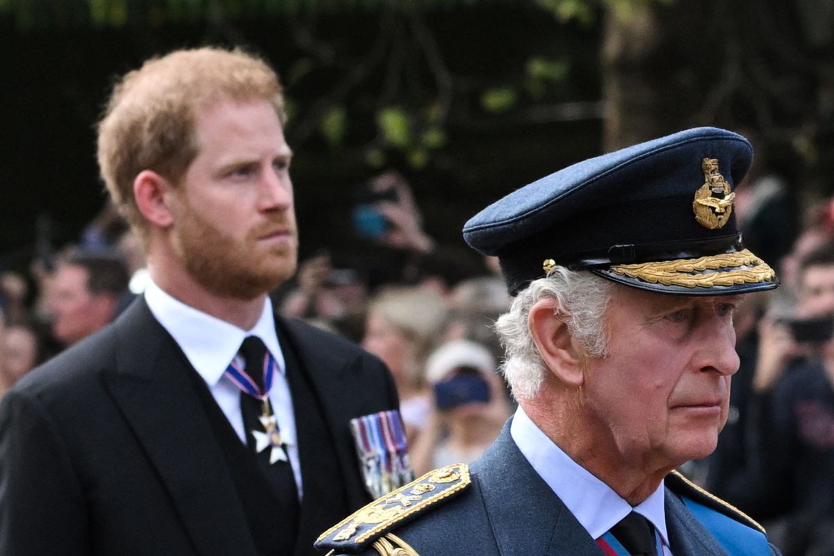 Harry and the King last met in person in September