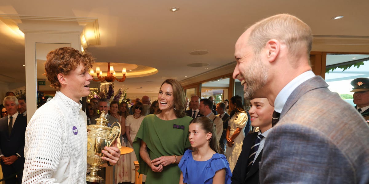 Jannik Sinner Shares What It Was Really Like Meeting the Royals After Winning Wimbledon