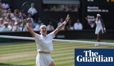 Muchova into Wimbledon final after nailbiting tie-break defeat of Coco Gauff | Wimbledon 2026