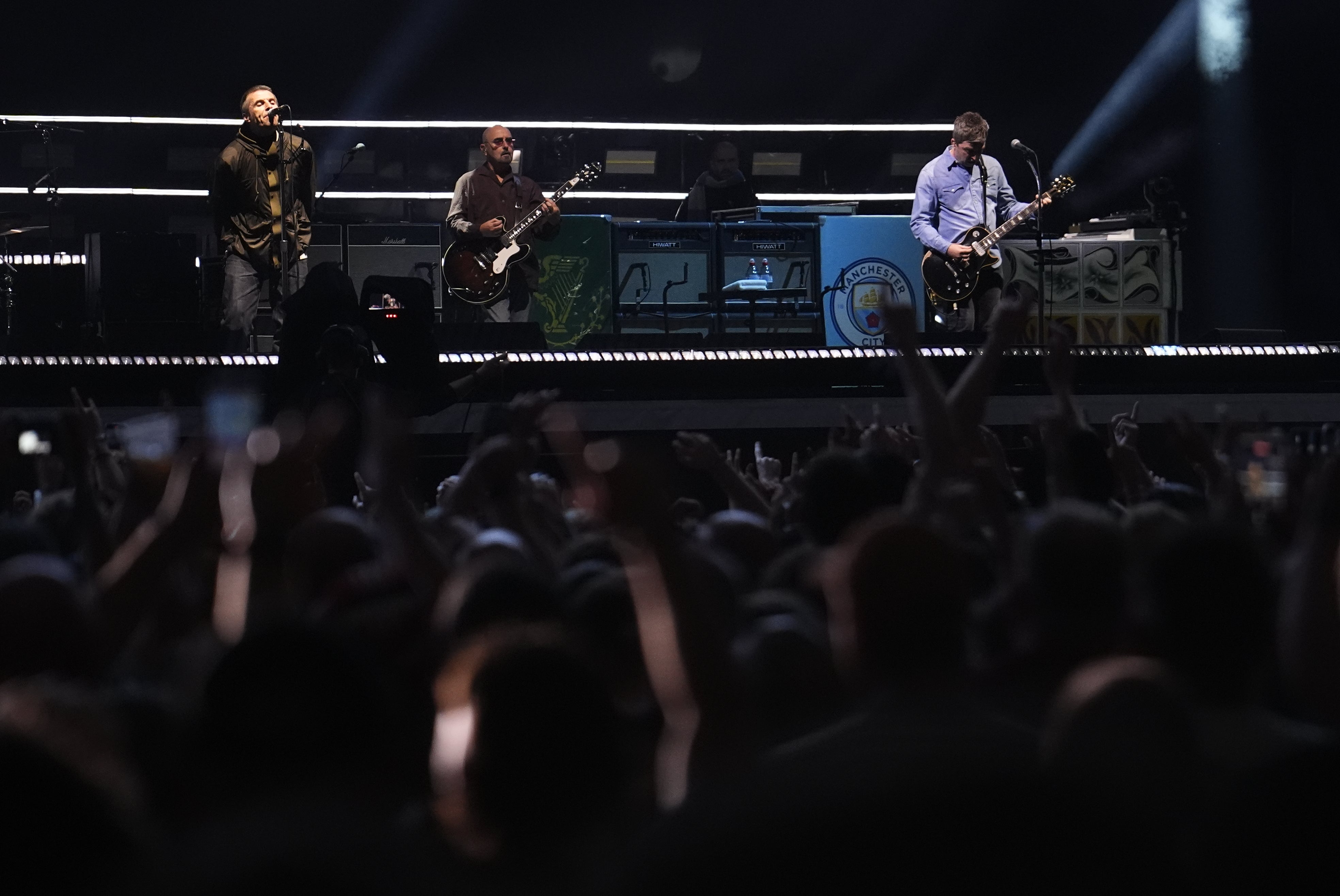Don’t Look Back In Anger follows brothers Noel and Liam Gallagher on their Live ’25 tour, which kicked off a year ago in Cardiff