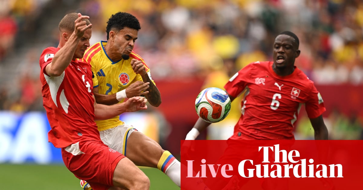 Switzerland v Colombia: World Cup 2026 last 16 – live | World Cup 2026