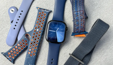 Apple Watch with bands