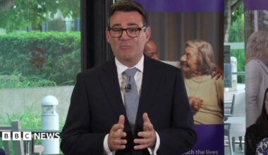Andy Burnham giving speech on social care in England - live updates