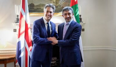 Abdullah bin Zayed meets UK Foreign Secretary in London