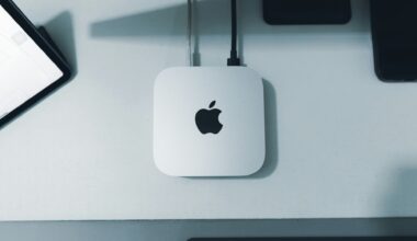The Apple Mac mini.