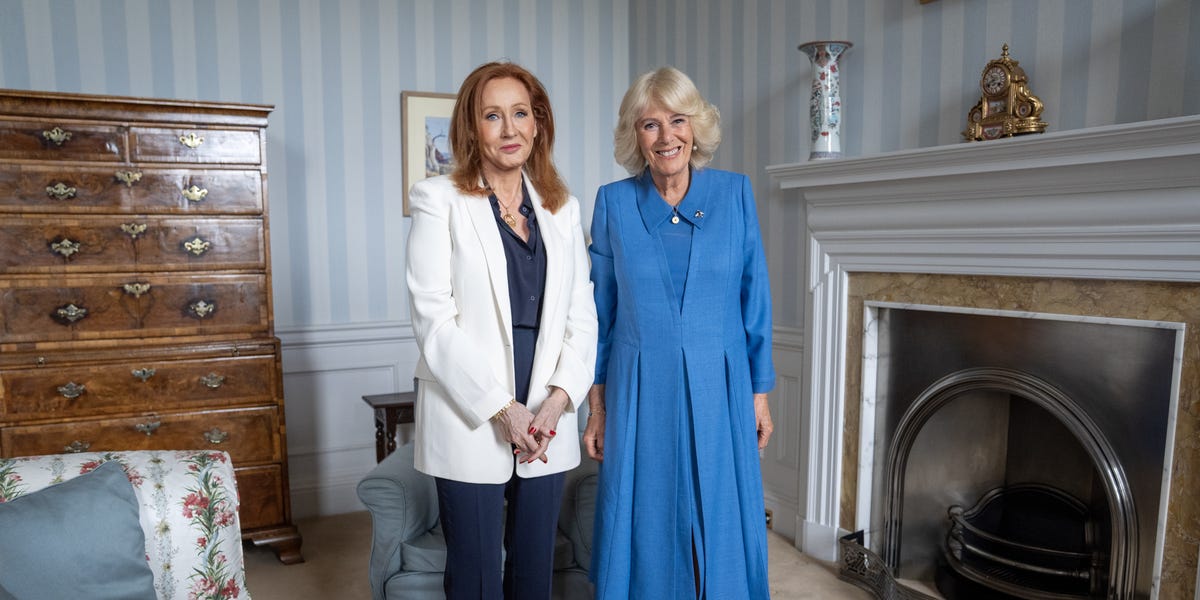 Backlash Continues Over Queen Camilla’s Meeting With J.K. Rowling