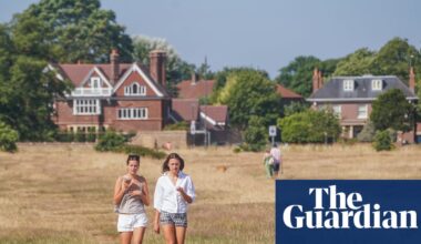 Heatwave conditions in England and Wales to continue into next week, says Met Office | UK weather