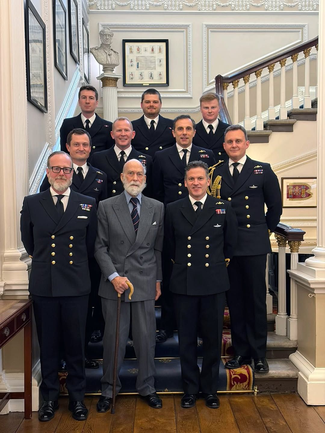 Image may contain Prince Michael of Kent Stan Getz Gary MackaySteven and Henry John Temple 3rd Viscount Palmerston
