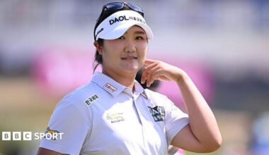 Haeran Ryu smiles following her round on day three of the 2026 Evian Championship