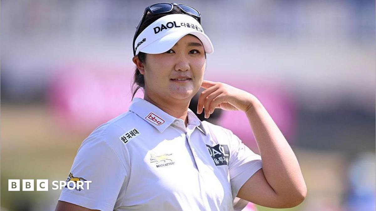 Haeran Ryu smiles following her round on day three of the 2026 Evian Championship